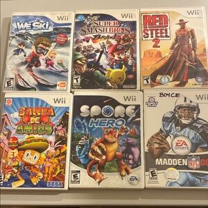 Nintendo Wii Game Collection - Multicolor